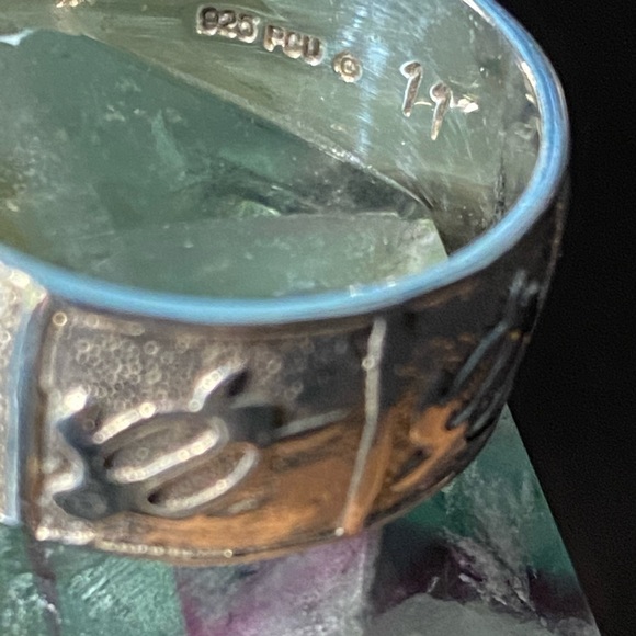 Ring Sterling silver 925- size 11 - Picture 2 of 3